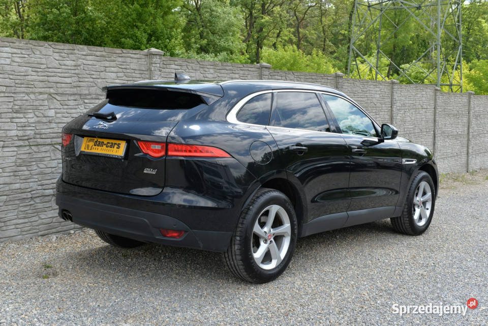 Jaguar FPACE 20 D 180 Krajowy 1 właściciel centralny zamek Dąbrowa Górnicza