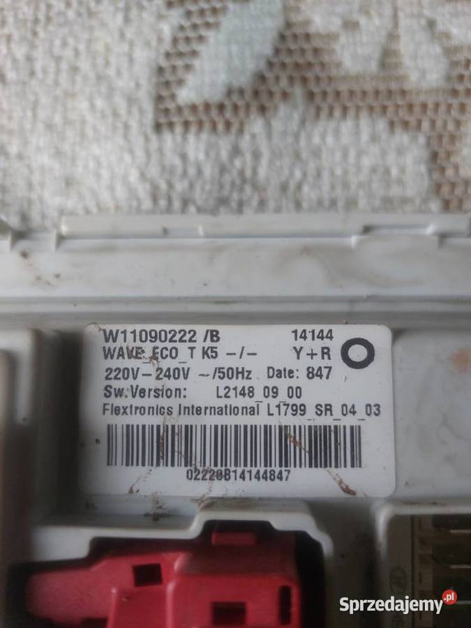 INDESIT PRIVILES 400011106717 MODUŁ PRALKI wolnostojące sprzedam