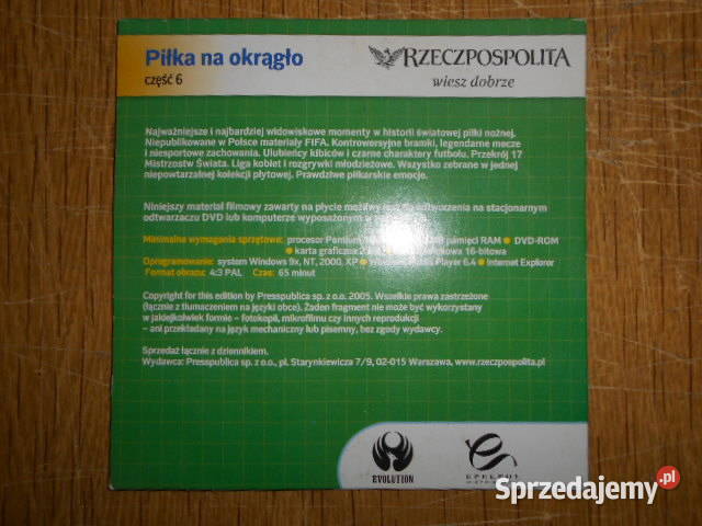 Piłka na okrągło Najwspanialsze chwile w Parczew