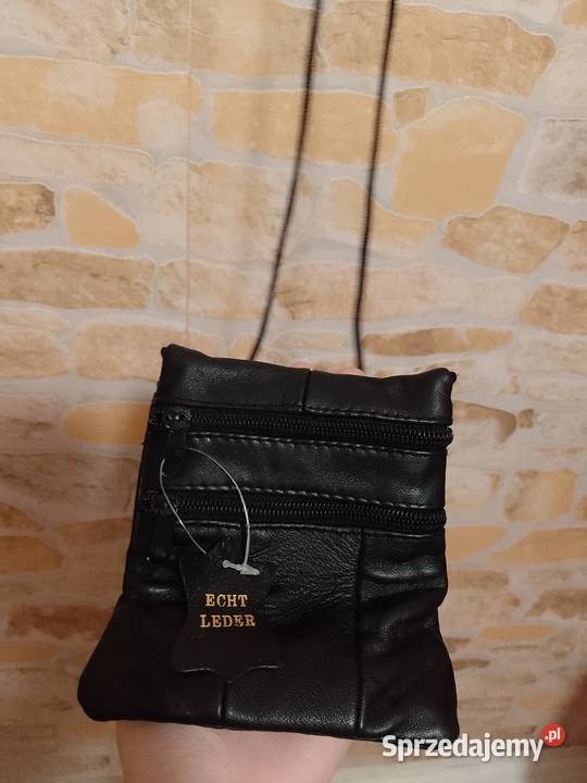 Real Leather SkórzanaTorebka listonoszka z Kraków sprzedam