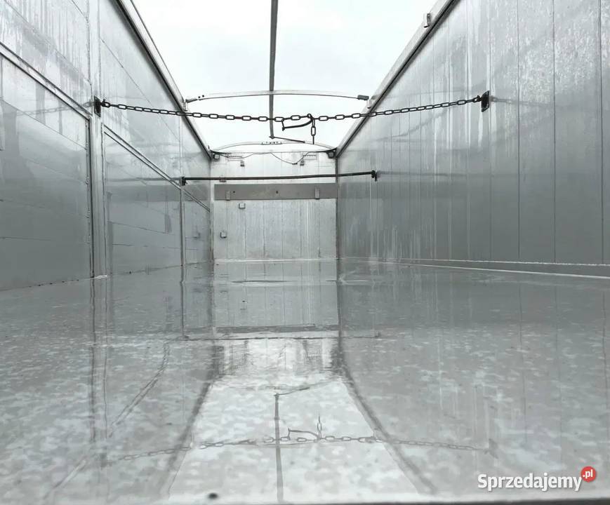 Naczepa z wydmuchem do sruty pelett paszy LEC Biała Podlaska
