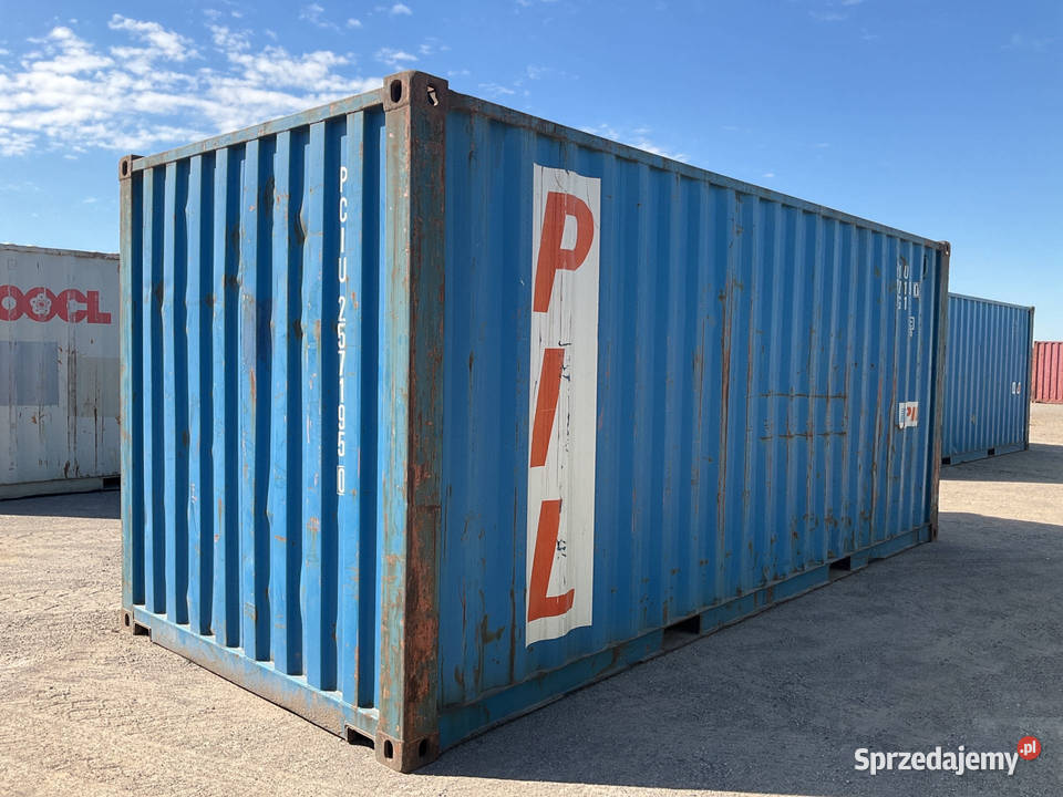 Kontener morski magazynowy 20DV 6 metrowy Puławy sprzedam