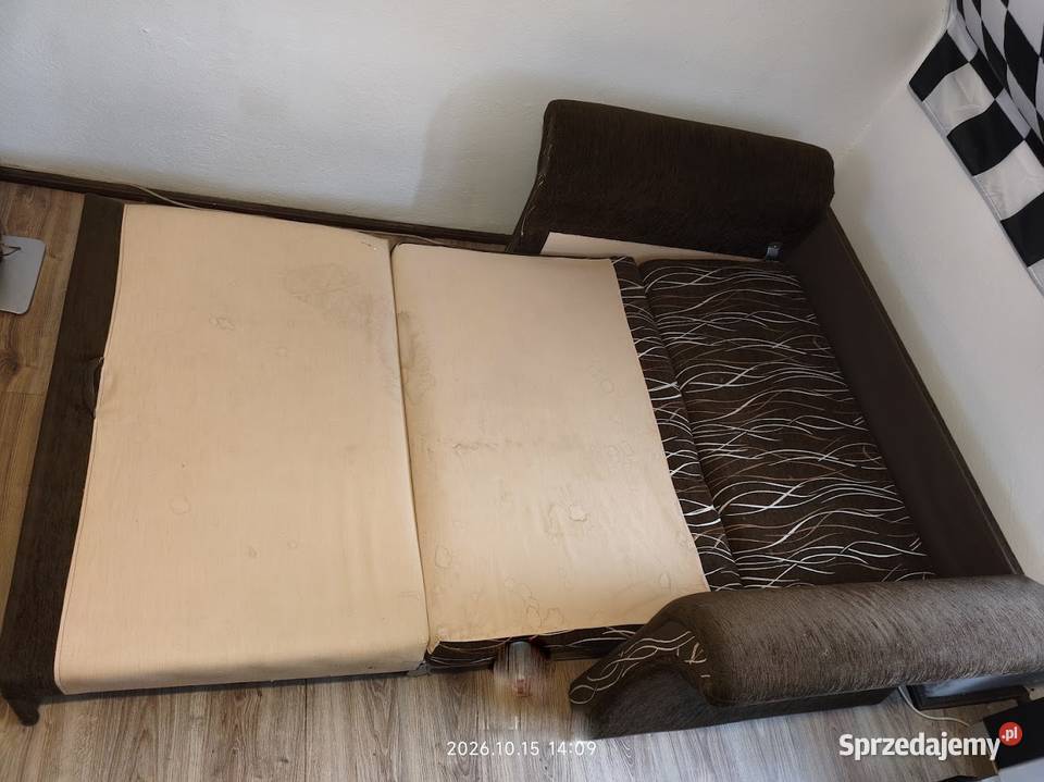 Fotel dwuosobowy rozkładany z funkcją spania Giżycko