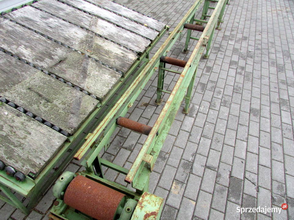 system odbioru taśmociąg do strugarki Mojusz