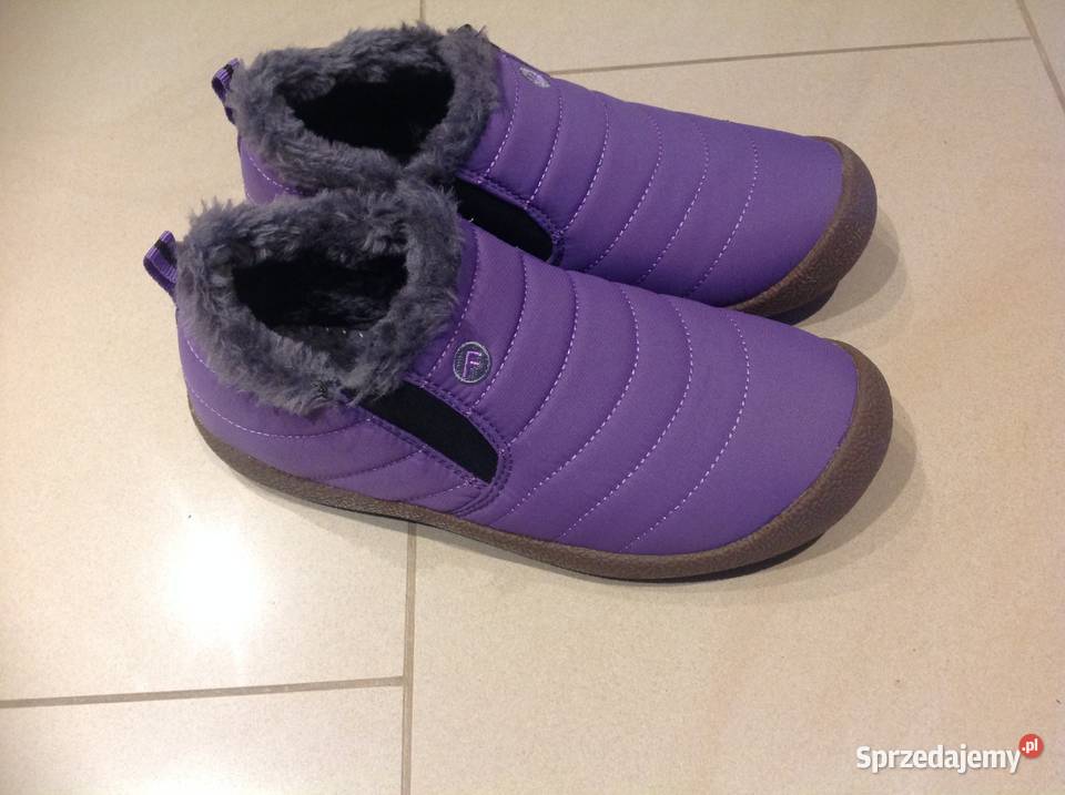 Buty Jesienno Zimowe Śniegowce Damskie 37 j Nowe Półbuty Nowa Sól