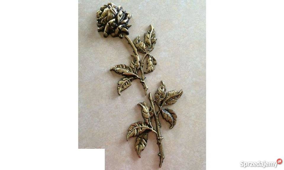 Róża czerniona z dłonią trzyczęściowa z kłosem Strzegowo