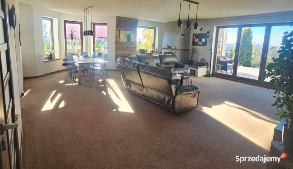 Komfortowy dom na wzgórzu z dużą działką i Sprzedaż małopolskie Trzebinia sprzedam