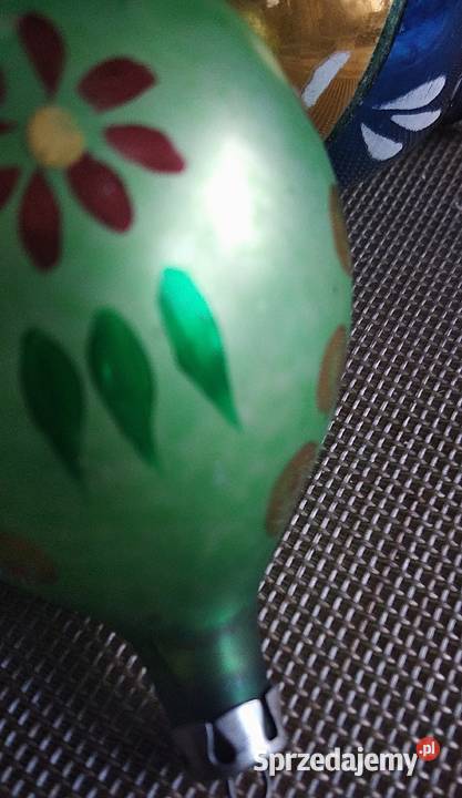 bombki choinkowe PRL Bukowno