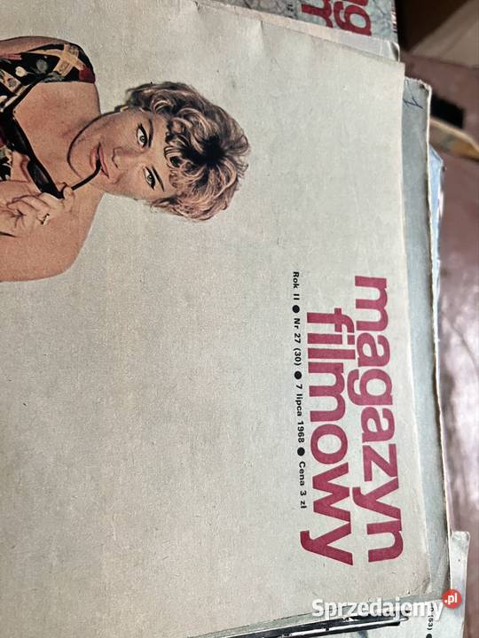 Magazyn filmowy 19681970 64 Gazeta PRL Tomaszów Mazowiecki