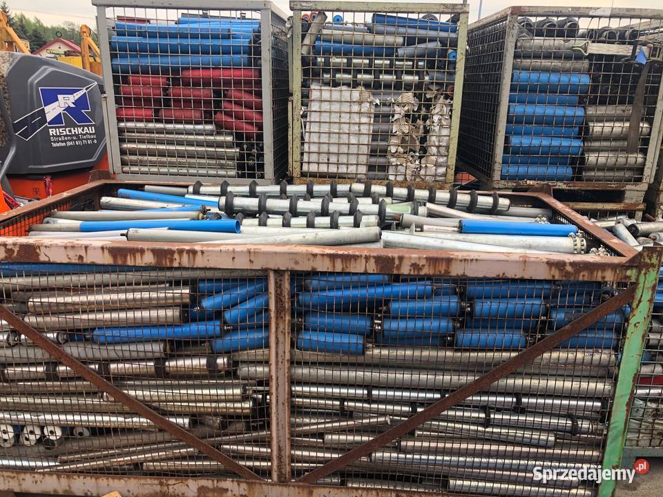 Rolki transportowe do taśmociągów Zbylitowska Góra