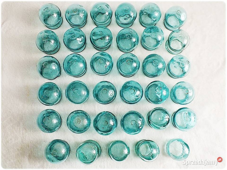 Stare Bańki Szklane 35 z lat 50tych Bańki Porcelana i szkło Żary