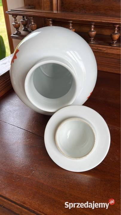 Amfora Meissen Czerwony Smok Ming Red Dragon Gdańsk