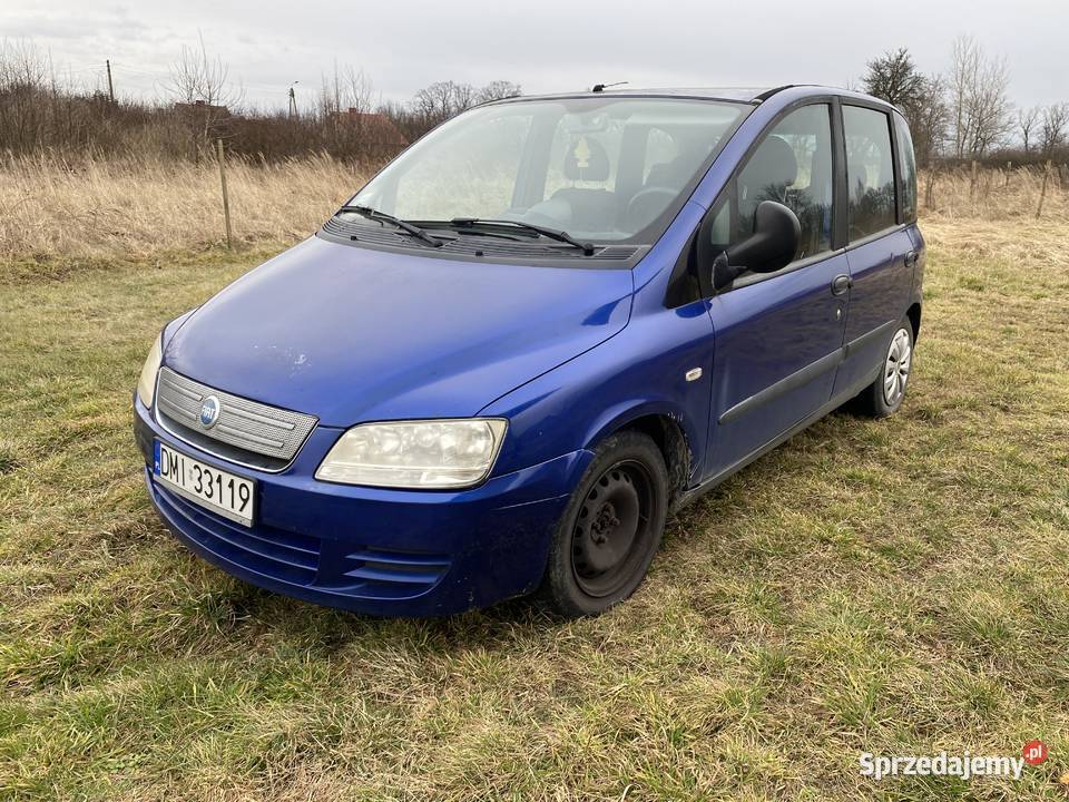 Fiat multipla 19 Jtd 2006 r Środa Śląska sprzedam