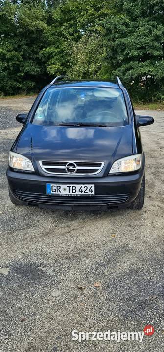 Zafira 7 osobowa centralny zamek Zgorzelec