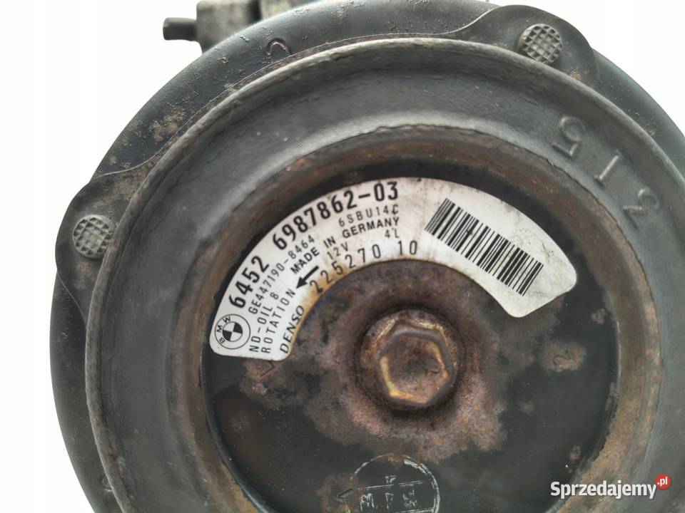 SPRĘŻARKA KLIMATYZACJI Valeo BMW E60 20d 20 osobowe Chełm