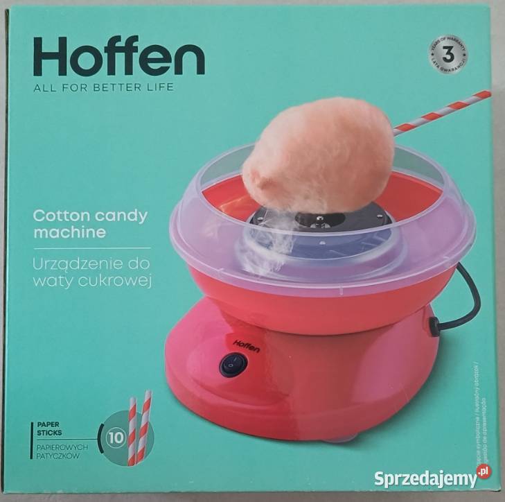 HOFFEN urządzenie do waty cukrowej NOWE Ełk