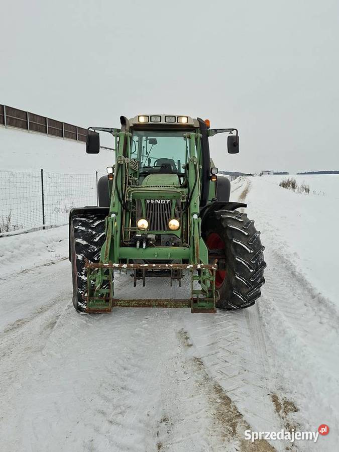 Fendt 711 vario ladowacz czolowy Rolnictwo podlaskie