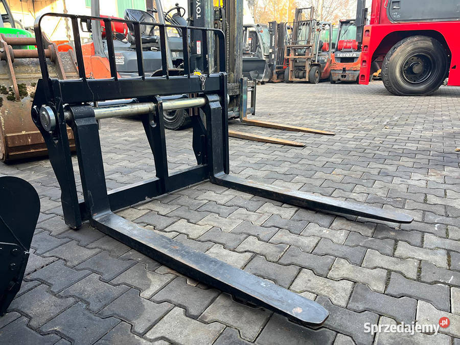 Widły paletowe z przesuwem bocznym do ładowarki Kęty