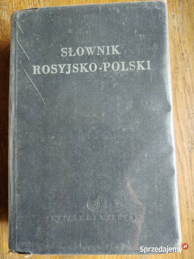 Słownik rosyjskopolski Książka i Wiedza Kultura i Rozrywka małopolskie Kraków