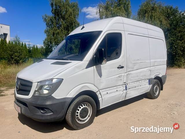 Mercedes Sprinter 8 200 euro netto uszkodzony dolnośląskie Wrocław