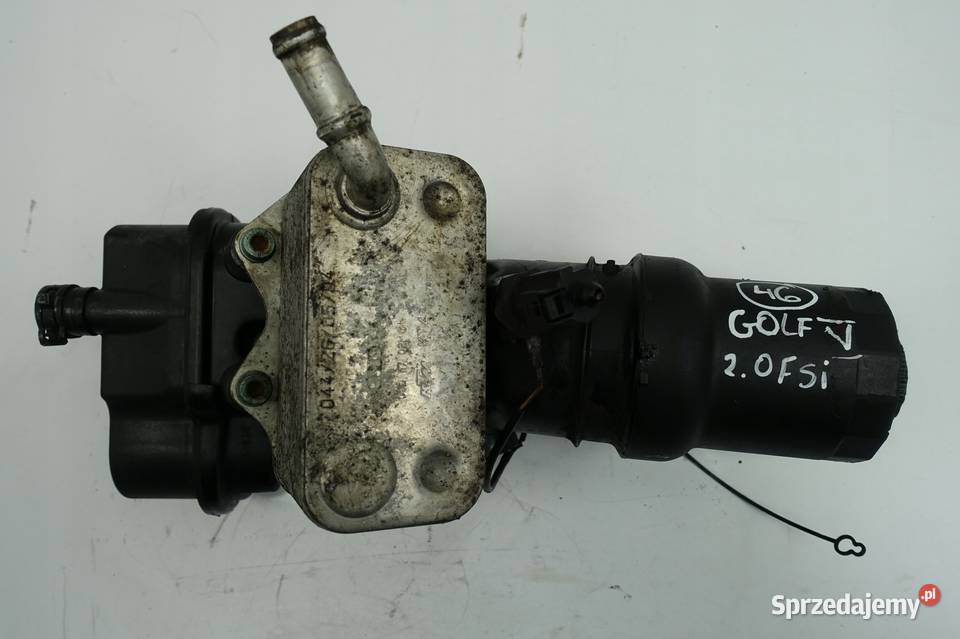 VW Golf V 20 FSI OBUDOWA FILTRA OLEJU oryginał lubelskie sprzedam