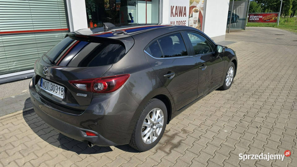 Mazda 3 1 rej 2015 Salon Jeżdżąca Uszkodzony bok