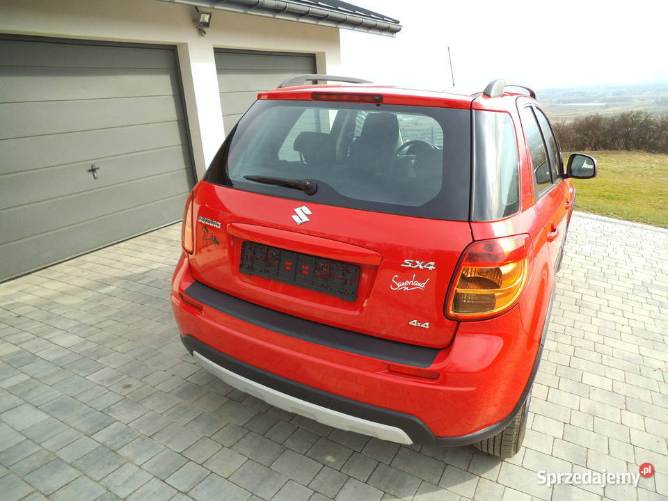 Suzuki sx4 16 benz 4x4 bezwypadkowy oryginał sprzedam