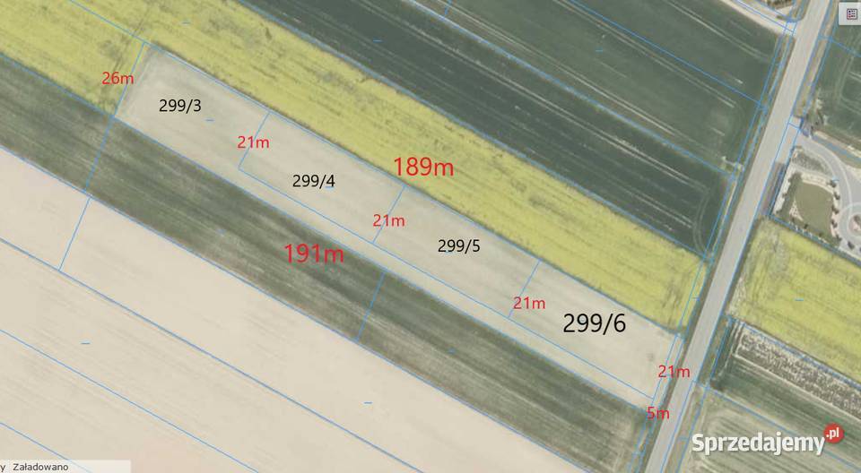 Niedroga działka budowlana 10ar w miejscowości 1000m2 lubelskie Żegotów