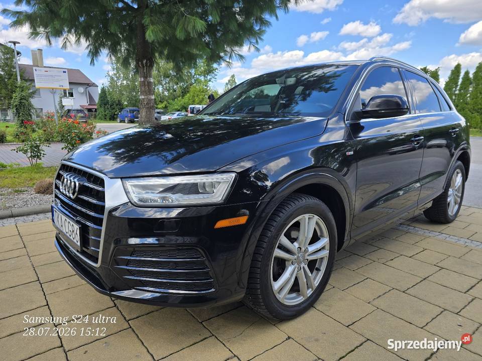 Audi Q3 sline quattro 20 benzyna panorama Kazimierza Wielka
