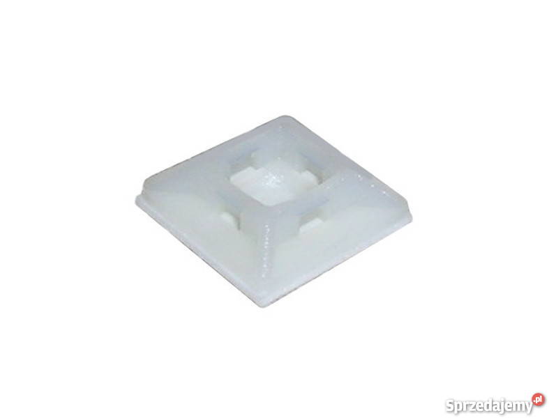 Uchwyt samoprzylepny do opaski 4mm 19x19mm 10 mazowieckie Wyszków