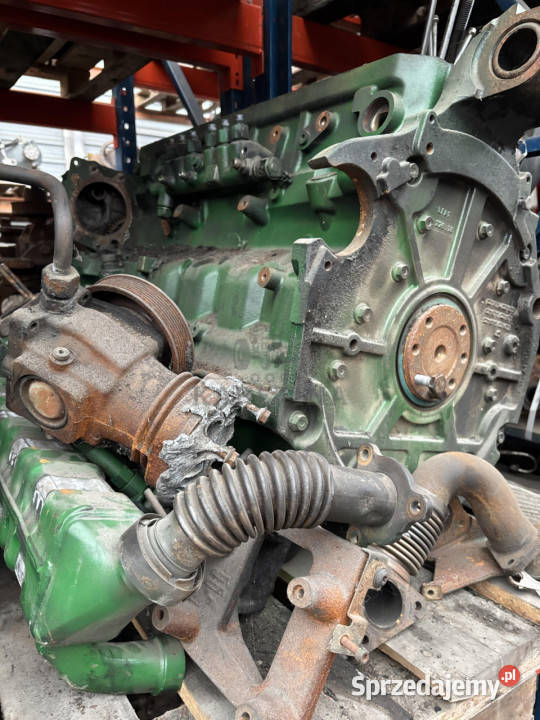 John Deere 6175R 6068HL507 Silnik Blok Części Jastrzębniki