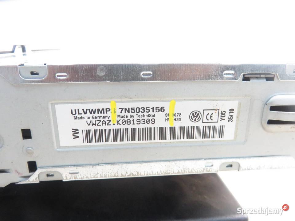 RADIO SEAT ALHAMBRA 710 711 7N5035156