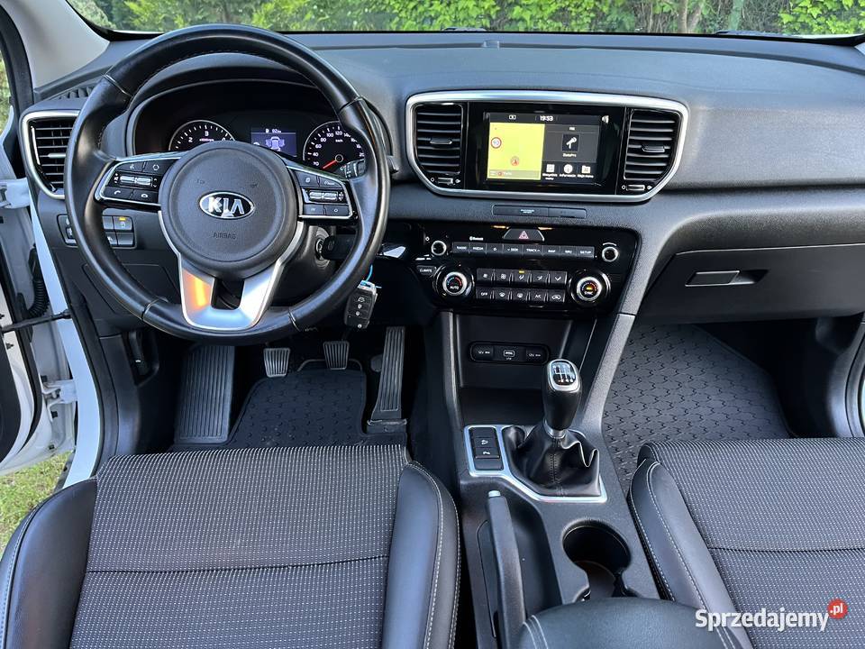 KIA SPORTAGE 16 CRDI EURO 6 bezwypadkowy BIAŁA Choroszcz