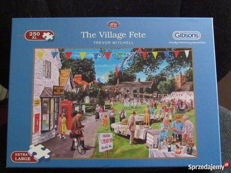 Puzzle Gibsons The Village Fete Wiejski Jarmark Pozostałe lubelskie