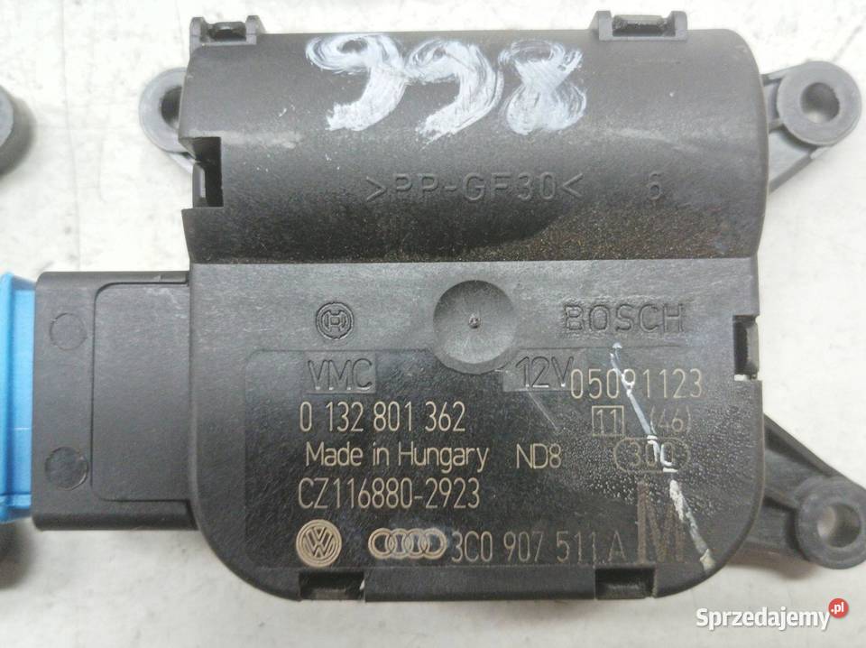 SILNICZEK NAGRZEWNICY KOMPLET 3 SZTUK 3C1907511A