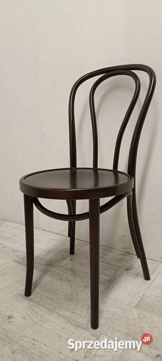 krzesło krzesła model Thonet gięty buk model A18 Radomsko