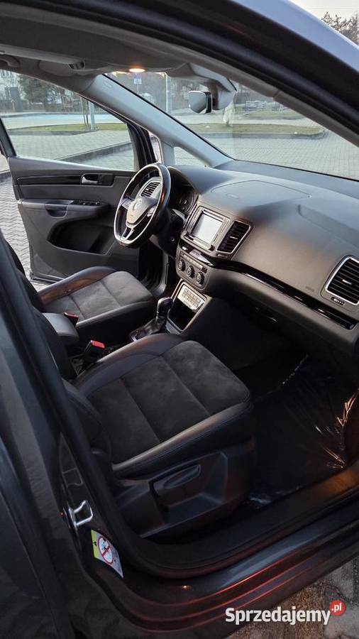 VW Sharan Automat DSG Salon Polska Super Stan Gdów sprzedam