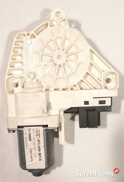 SILNICZEK SZYBY LEWY TYŁ AUDI A6 C6 4F0959801A Układ elektryczny dolnośląskie Mielęcin