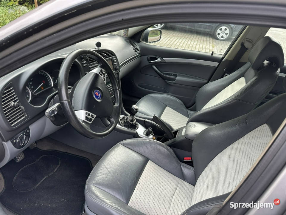 Saab 93 150 klimatronik parktronik pół skóry 9-3 Wejherowo