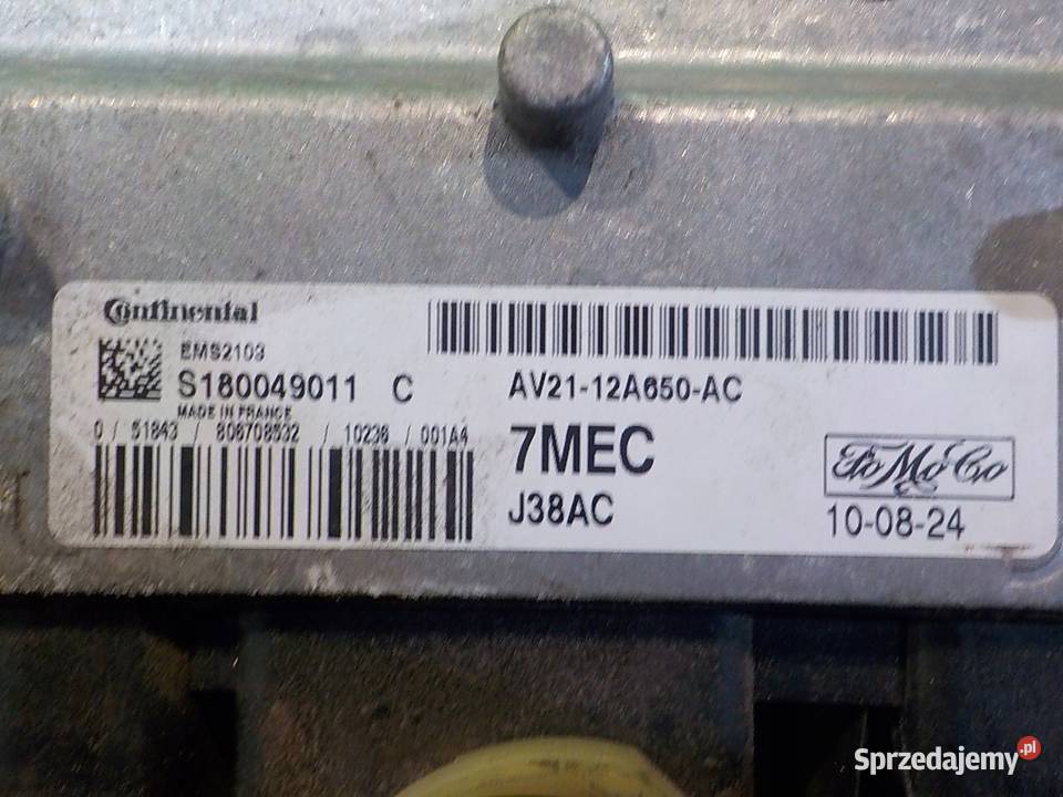 FIESTA MK7 16 B 10r HB 3D sterownik komputer sprzedam