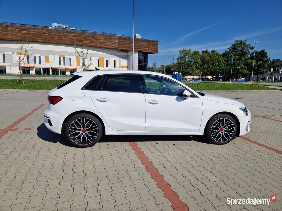 Audi A3 SPORTBACK 2022r 20 116 mały przebieg 86 małopolskie Wojnicz sprzedam