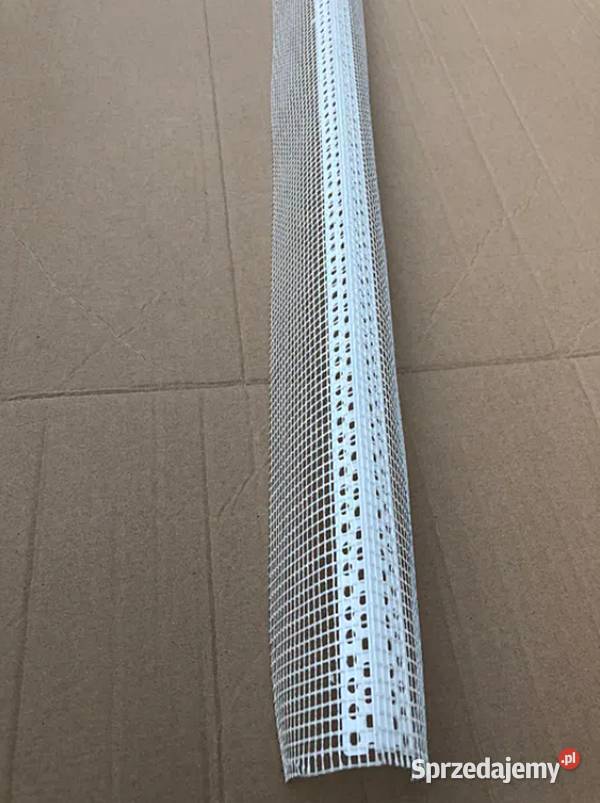 Listwa okapowa okapnikowa PCV z siatką LT 2m