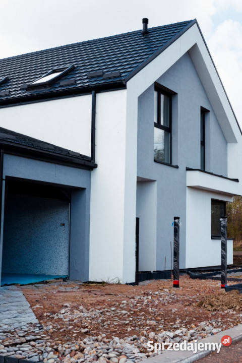 Nowoczesny dom miniosiedle 5 Kielc 174m2 beton komórkowy Masłów Pierwszy