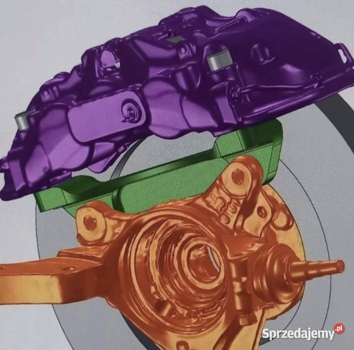 Brembo 6tłoczkowe 340mm Subaru Impreza WRX STi Wisła