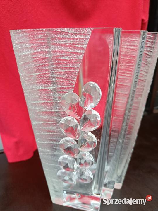 Wazon z kryształkami Swarovskiego
