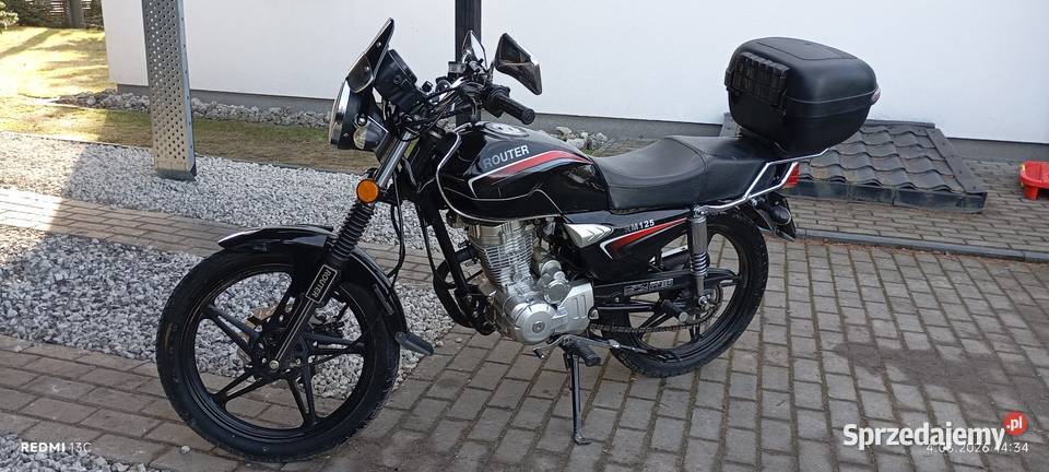 Zadbany Motor motocykl Router RM 125 na turystyczny Wałdowo Szlacheckie