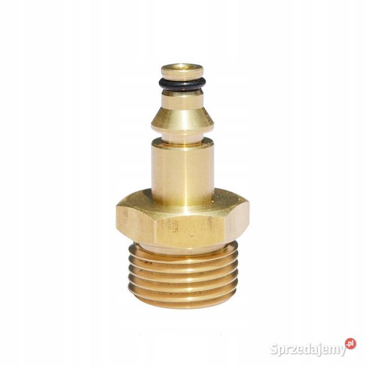Adapter M22 Mosiądz Gwint Zewnętrzny M22x15 mm Ludźmierz