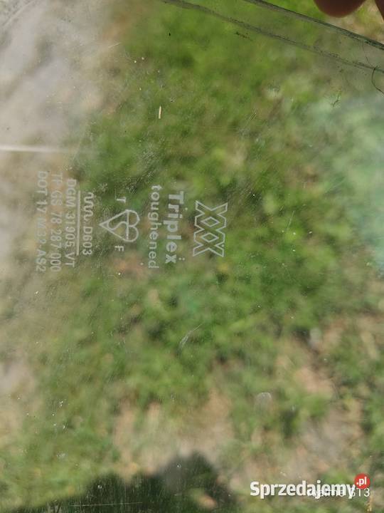 Szyby boczne tylne VW golf 2 3d Łódź Szyby