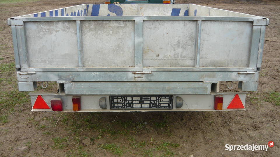 Przyczepka dwuosiowa przyczepa laweta 310x190