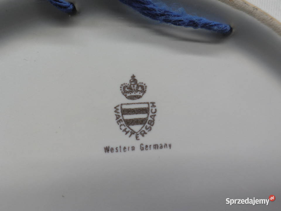 Talerz ceramiczny z Waechtersbach dekoracja wielkopolskie